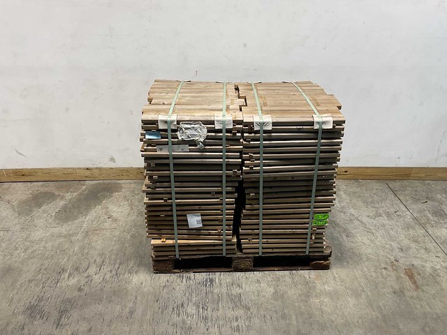 Naaldhouten balk geschaafd 30x100x540 mm - kdi bruin s4s r3 (384x) - afbeelding 1 van  6