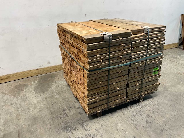 Naaldhouten balk geschaafd 30x100x540 mm - kdi bruin s4s r3 (616x) - afbeelding 2 van  7