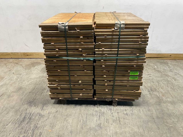 Naaldhouten balk geschaafd 30x100x540 mm - kdi bruin s4s r3 (616x) - afbeelding 5 van  6