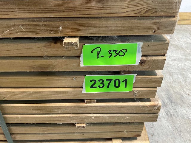 Naaldhouten balk geschaafd 30x100x540 mm - kdi bruin s4s r3 (616x) - afbeelding 6 van  6