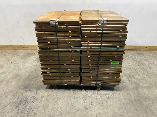 Naaldhouten balk geschaafd 30x100x540 mm - kdi bruin s4s r3 (616x) - afbeelding 6 van  7