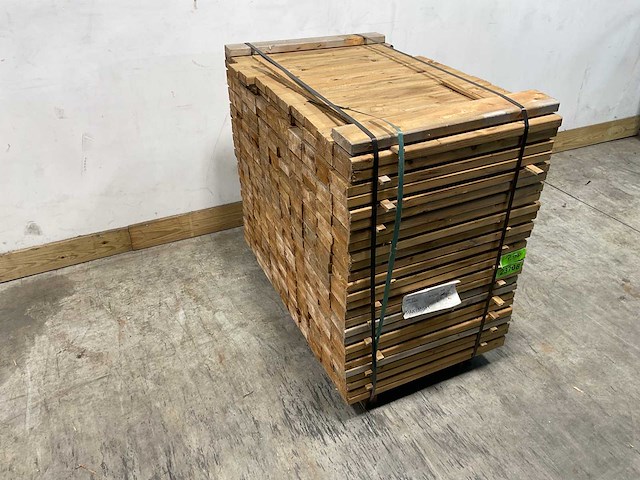 Naaldhouten balk geschaafd 30x100x600 mm - kdi bruin s4s r3 (288x) - afbeelding 2 van  7