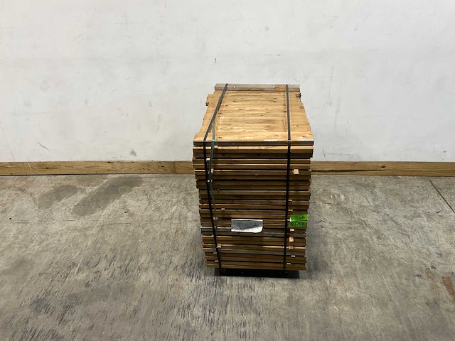 Naaldhouten balk geschaafd 30x100x600 mm - kdi bruin s4s r3 (288x) - afbeelding 1 van  7