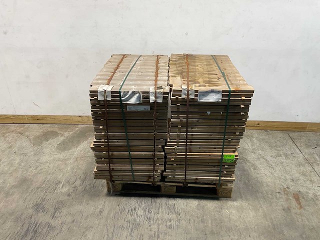 Naaldhouten balk geschaafd 30x100x600 mm - kdi bruin s4s r3 (308x) - afbeelding 1 van  2