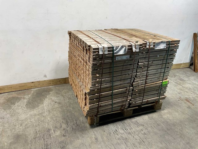 Naaldhouten balk geschaafd 30x100x600 mm - kdi bruin s4s r3 (308x) - afbeelding 2 van  2