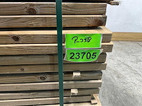 Naaldhouten balk geschaafd 30x100x600 mm - kdi bruin s4s r3 (308x) - afbeelding 3 van  3