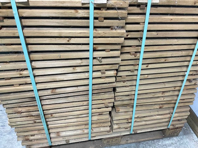 Naaldhouten balk geschaafd 30x100x600 mm - kdi bruin s4s r3 (384x) - afbeelding 3 van  7