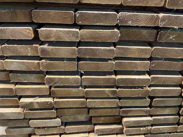 Naaldhouten balk geschaafd 30x100x600 mm - kdi bruin s4s r3 (384x) - afbeelding 5 van  7