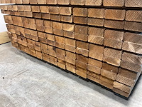 Naaldhouten balk geschaafd 37x80x2420 mm - kdi bruin s4s r3 (280x) - afbeelding 4 van  5