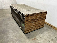 Naaldhouten balk geschaafd 37x80x2420 mm - kdi bruin s4s r3 (98x) - afbeelding 2 van  7