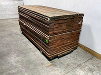 Naaldhouten balk geschaafd 38x120x2254 mm - kdi bruin s4s r3 (216x) - afbeelding 1 van  4