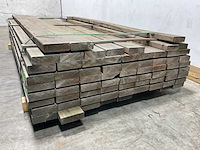 Naaldhouten balk geschaafd 38x120x2254 mm - kdi bruin s4s r3 (73x) - afbeelding 3 van  5