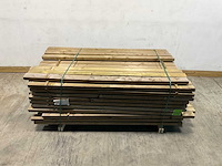 Naaldhouten balk geschaafd 45x95x1910 mm - kdi bruin s4s r3 (137x) - afbeelding 1 van  7