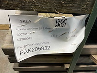 Naaldhouten balk geschaafd 45x95x1910 mm - kdi bruin s4s r3 (208x) - afbeelding 5 van  6