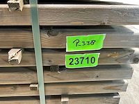 Naaldhouten balk geschaafd 45x95x1910 mm - kdi bruin s4s r3 (208x) - afbeelding 4 van  4