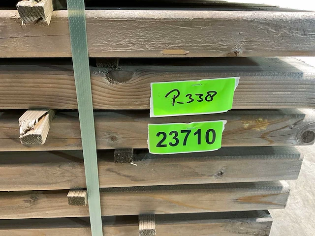 Naaldhouten balk geschaafd 45x95x1910 mm - kdi bruin s4s r3 (208x) - afbeelding 6 van  6