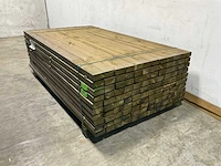 Naaldhouten balk geschaafd 45x95x1910 mm - kdi bruin s4s r3 (60x) - afbeelding 3 van  6