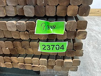 Naaldhouten balk geschaafd 500x30x30 mm - kdi bruin s4s r3 (1090x) - afbeelding 6 van  6