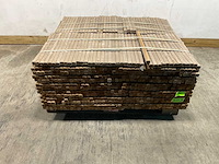 Naaldhouten balk geschaafd 500x30x30 mm - kdi bruin s4s r3 (1090x) - afbeelding 1 van  6