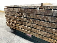 Naaldhouten balk geschaafd 500x30x30 mm - kdi bruin s4s r3 (1090x) - afbeelding 2 van  6