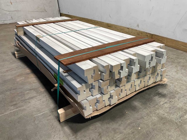 Naaldhouten kozijnhout profiel-c binnendraaiend - 200x11x6,6 cm (20x) - afbeelding 3 van  9
