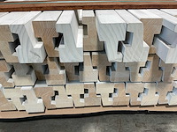 Naaldhouten kozijnhout profiel-c binnendraaiend - 200x11x6,6 cm (20x) - afbeelding 5 van  9