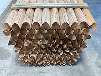 Naaldhouten paal rond ø100 mm x 200 cm - model dr6 - kdi bruin (110x) - afbeelding 11 van  11