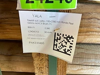 Naaldhouten paal rond ø100 mm x 239 cm - gekroond kdi bruin (87x) - afbeelding 10 van  10