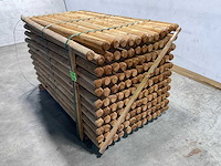 Naaldhouten paal rond ø80 mm x 191 cm - gekroond kdi bruin (143x) - afbeelding 5 van  12