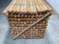 Naaldhouten paal rond ø80 mm x 191 cm - gekroond kdi bruin (143x) - afbeelding 9 van  12