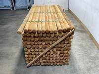 Naaldhouten paal rond ø80 mm x 191 cm - gekroond kdi bruin (143x) - afbeelding 7 van  12
