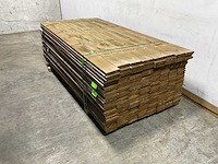 Naaldhouten vloerplanken bruin 28×135×2150 mm - kdi bruin +visbek (184x) - afbeelding 4 van  7