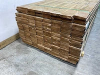 Naaldhouten vloerplanken bruin 28×135×2150 mm - kdi bruin +visbek (92x) - afbeelding 3 van  7