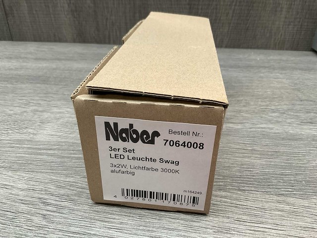 Naber 7064008 set led armatuur voor inbouw of onderbouw - afbeelding 2 van  5