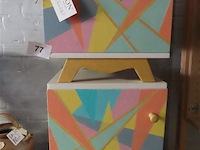 Nachtkastjes 2 stuks - afbeelding 1 van  3