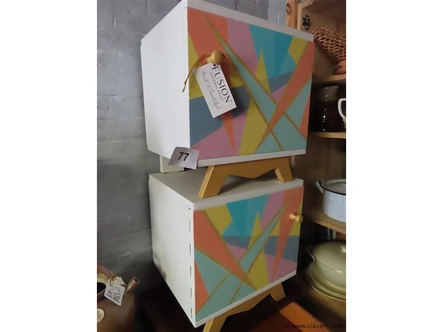 Nachtkastjes 2 stuks - afbeelding 2 van  3