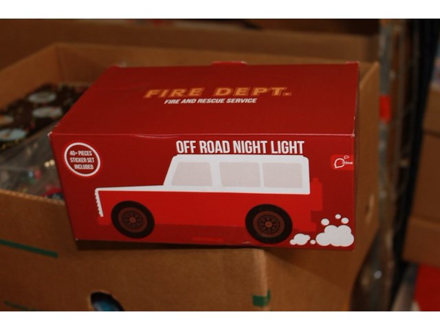 Nachtlamp brandweer 1x in ds b - afbeelding 1 van  3