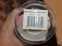 Nachtlampje unicorn 5 stuks in ds g - afbeelding 5 van  5