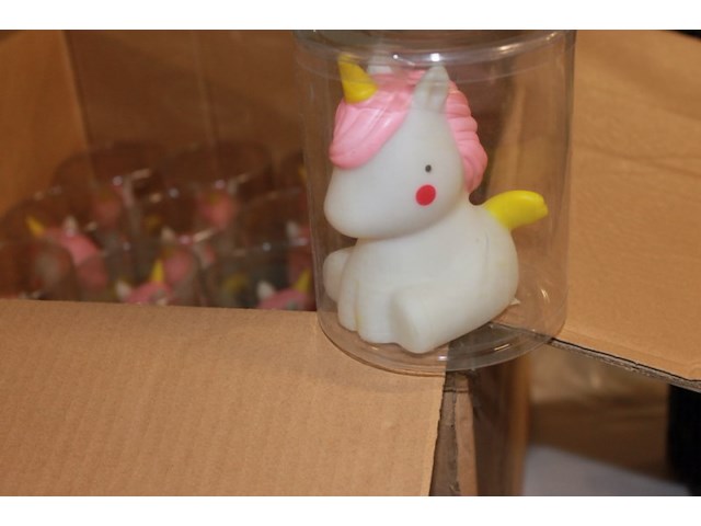 Nachtlampje unicorn 5 stuks in ds g - afbeelding 2 van  5