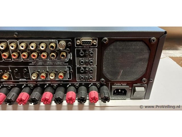 Nad av t778 surround amplifier - afbeelding 3 van  4