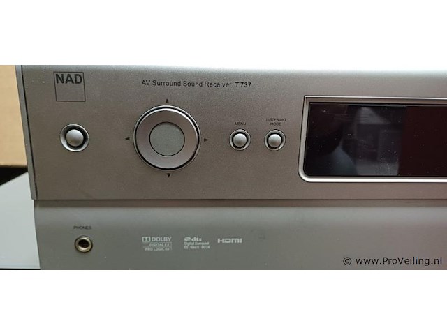 Nad t737 av surround sound receiver - afbeelding 2 van  3