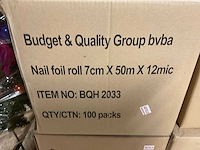 Nagel aluminium folie (950x) - afbeelding 3 van  4