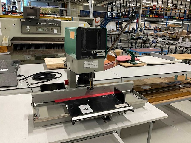 Nagel citoborma 180 papierboormachine - afbeelding 1 van  7