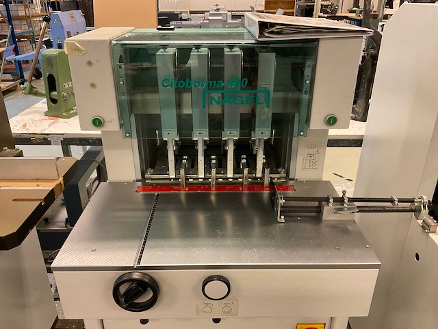 Nagel citoborma 490 papierboormachine - afbeelding 3 van  6
