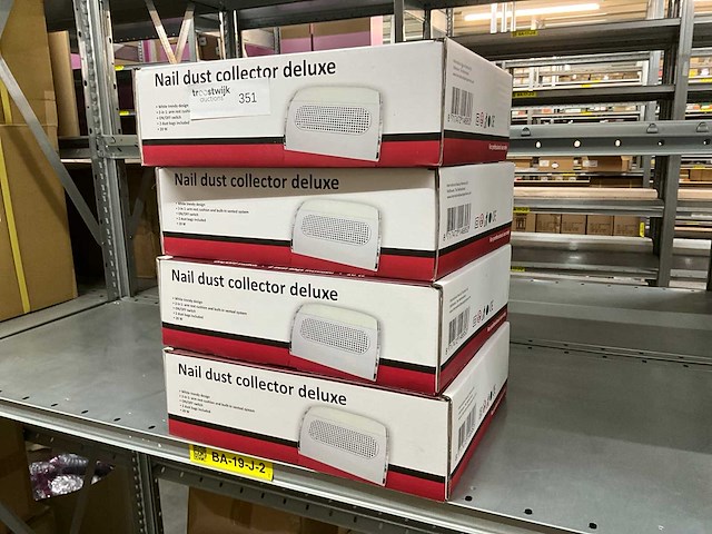 Nail dust collector deluxe 20w (4x) - afbeelding 2 van  2