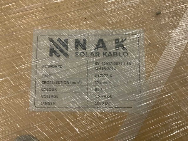 Nak h1z272-k haspel solar kabel (12x) - afbeelding 3 van  3