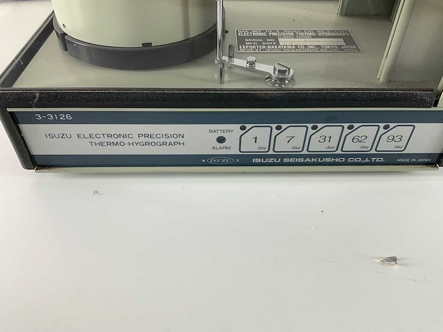 Nakata - (th-6) electronic precision thermo-hygrograph - vintage lab equipment - afbeelding 6 van  7