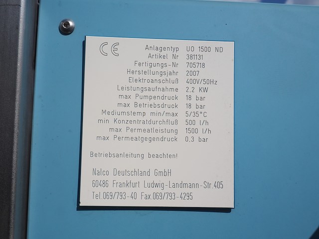Nalco deutschland gmbh - afbeelding 9 van  9