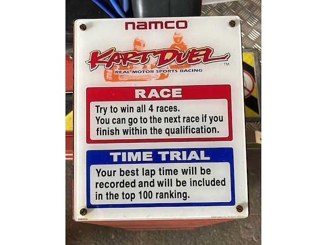 Namco - kartsimulator - afbeelding 6 van  6