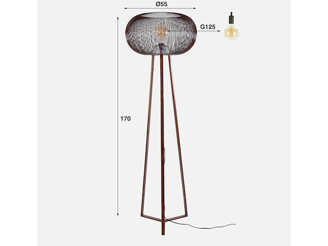 Nami vloerlamp - afbeelding 5 van  5